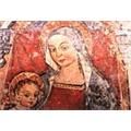 Affreschi della parrocchiale: Madonna col Bambino 